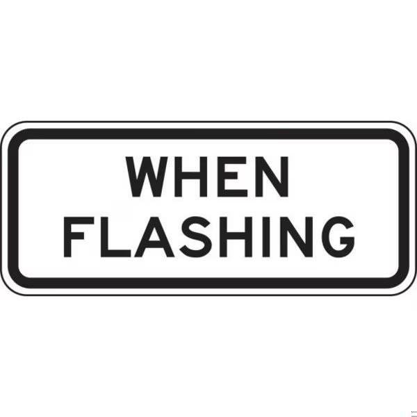 Accuform BICYCLE PEDESTRIAN SIGN WHEN FRW225RA FRW225RA - main